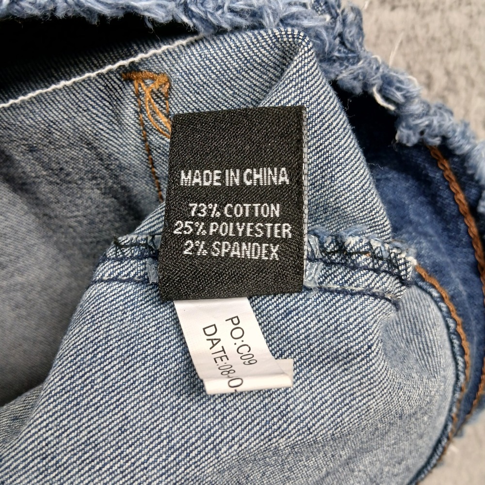 Thrill Jeans Patchwork Distressed Straight Leg Wo… - image 7